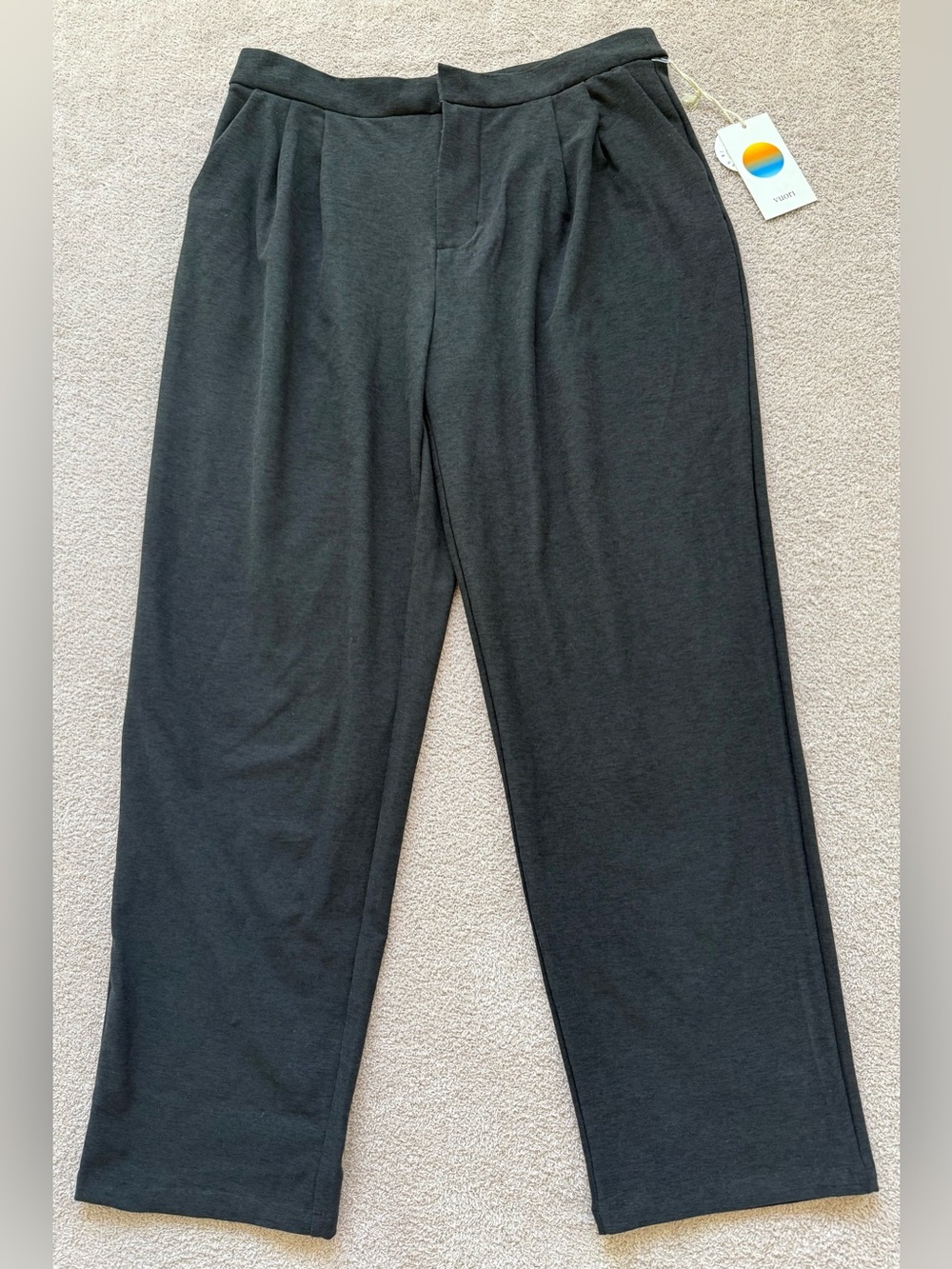 Vuori - Elevation Ankle Trouser - Black Heather